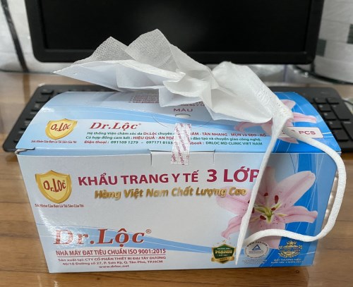 Khẩu trang y tế - Khẩu Trang Y Tế Dr. Lộc - Công Ty TNHH Quốc Tế Hà Khánh